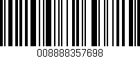 Código de barras (EAN, GTIN, SKU, ISBN): '008888357698'