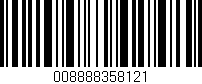 Código de barras (EAN, GTIN, SKU, ISBN): '008888358121'