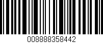 Código de barras (EAN, GTIN, SKU, ISBN): '008888358442'