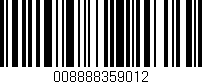 Código de barras (EAN, GTIN, SKU, ISBN): '008888359012'