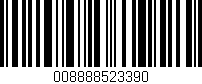 Código de barras (EAN, GTIN, SKU, ISBN): '008888523390'