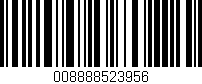 Código de barras (EAN, GTIN, SKU, ISBN): '008888523956'
