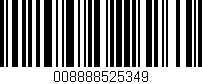 Código de barras (EAN, GTIN, SKU, ISBN): '008888525349'