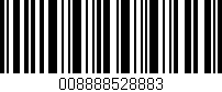 Código de barras (EAN, GTIN, SKU, ISBN): '008888528883'