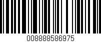 Código de barras (EAN, GTIN, SKU, ISBN): '008888586975'