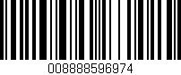 Código de barras (EAN, GTIN, SKU, ISBN): '008888596974'