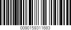 Código de barras (EAN, GTIN, SKU, ISBN): '0090159311683'