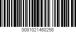 Código de barras (EAN, GTIN, SKU, ISBN): '0091021460256'