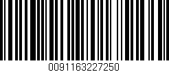 Código de barras (EAN, GTIN, SKU, ISBN): '0091163227250'