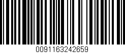 Código de barras (EAN, GTIN, SKU, ISBN): '0091163242659'