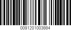 Código de barras (EAN, GTIN, SKU, ISBN): '0091201003884'