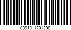 Código de barras (EAN, GTIN, SKU, ISBN): '0091311731288'