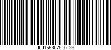 Código de barras (EAN, GTIN, SKU, ISBN): '0091558079.37-38'