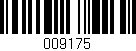 Código de barras (EAN, GTIN, SKU, ISBN): '009175'