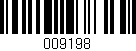 Código de barras (EAN, GTIN, SKU, ISBN): '009198'
