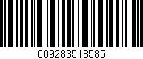 Código de barras (EAN, GTIN, SKU, ISBN): '009283518585'