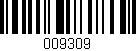 Código de barras (EAN, GTIN, SKU, ISBN): '009309'