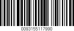 Código de barras (EAN, GTIN, SKU, ISBN): '0093155117990'