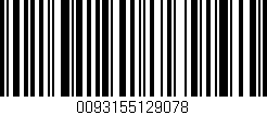 Código de barras (EAN, GTIN, SKU, ISBN): '0093155129078'