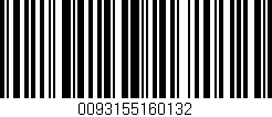 Código de barras (EAN, GTIN, SKU, ISBN): '0093155160132'