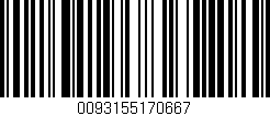 Código de barras (EAN, GTIN, SKU, ISBN): '0093155170667'