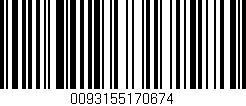 Código de barras (EAN, GTIN, SKU, ISBN): '0093155170674'