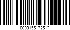 Código de barras (EAN, GTIN, SKU, ISBN): '0093155172517'
