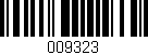 Código de barras (EAN, GTIN, SKU, ISBN): '009323'