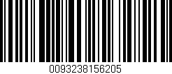 Código de barras (EAN, GTIN, SKU, ISBN): '0093238156205'