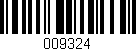 Código de barras (EAN, GTIN, SKU, ISBN): '009324'