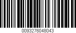 Código de barras (EAN, GTIN, SKU, ISBN): '0093276048043'