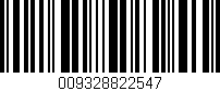 Código de barras (EAN, GTIN, SKU, ISBN): '009328822547'