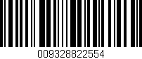 Código de barras (EAN, GTIN, SKU, ISBN): '009328822554'