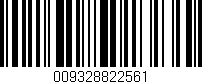 Código de barras (EAN, GTIN, SKU, ISBN): '009328822561'