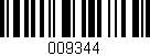 Código de barras (EAN, GTIN, SKU, ISBN): '009344'