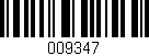 Código de barras (EAN, GTIN, SKU, ISBN): '009347'