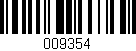 Código de barras (EAN, GTIN, SKU, ISBN): '009354'