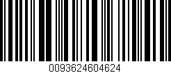 Código de barras (EAN, GTIN, SKU, ISBN): '0093624604624'