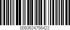 Código de barras (EAN, GTIN, SKU, ISBN): '0093624756422'