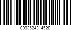 Código de barras (EAN, GTIN, SKU, ISBN): '0093624814528'