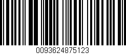 Código de barras (EAN, GTIN, SKU, ISBN): '0093624875123'