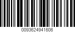 Código de barras (EAN, GTIN, SKU, ISBN): '0093624941606'