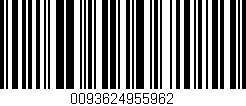 Código de barras (EAN, GTIN, SKU, ISBN): '0093624955962'