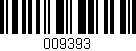 Código de barras (EAN, GTIN, SKU, ISBN): '009393'