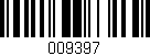 Código de barras (EAN, GTIN, SKU, ISBN): '009397'