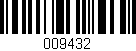 Código de barras (EAN, GTIN, SKU, ISBN): '009432'