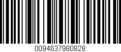 Código de barras (EAN, GTIN, SKU, ISBN): '0094637980828'