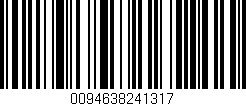 Código de barras (EAN, GTIN, SKU, ISBN): '0094638241317'