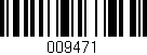 Código de barras (EAN, GTIN, SKU, ISBN): '009471'