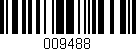 Código de barras (EAN, GTIN, SKU, ISBN): '009488'